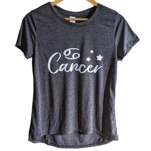 ✨Cancer Zodiac♋ Graphic Soft Blend Tee ✂️HANDCRAFTED!